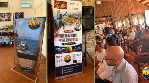 Una settimana di tennis internazionale, giovani e futuro. Flott al fianco del Torneo “Padre Pino Puglisi”